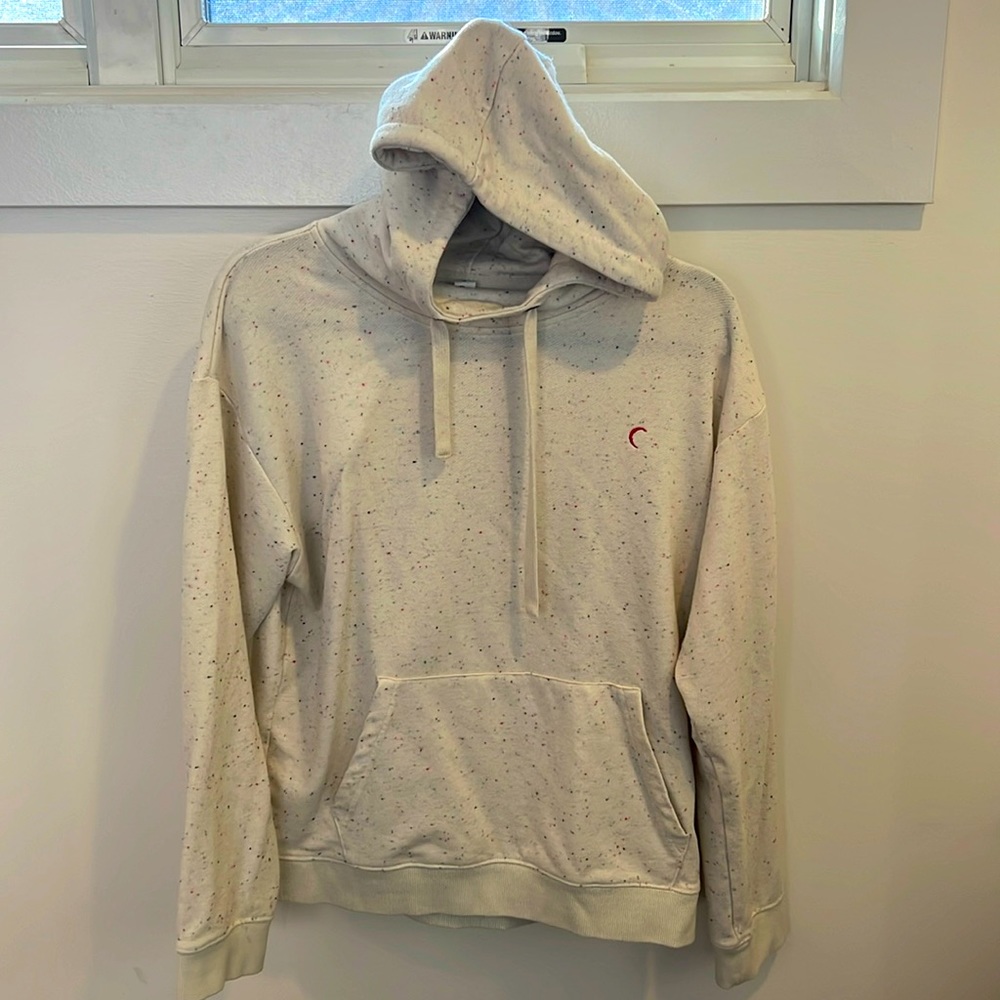 Zyia cream terry hoodie